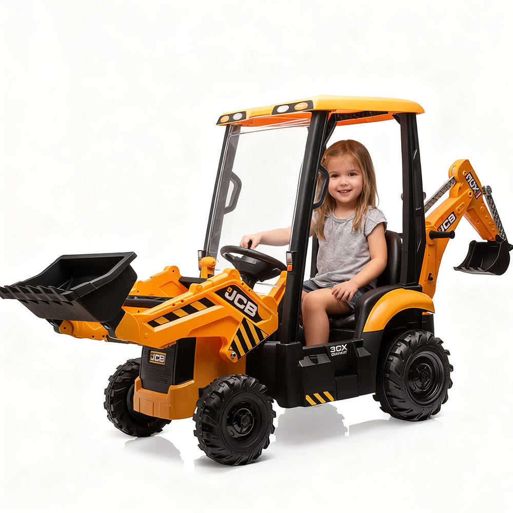 Bulldozer Ride On Digger For Year Old Garvee 4-in-1 Ride-On