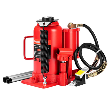 Garvee 20T/40000 LBS Air Hydraulic Bottle Jack, Heavy Duty Pneumatic Bottle Jack with Manual Hand Pump, Pneumatic Bottle Jack for Car Truck RV Auto Repair Industrial Engineering