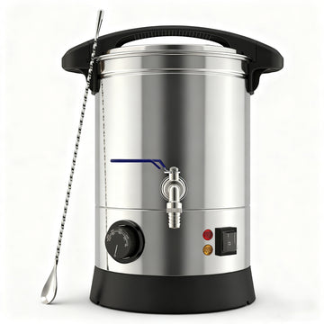 Garvee 5.3 Qts Electric Wax Melter with Temperature Control, Pour Spout, and Easy-Clean Feature for Candle Making, Ideal for Small-Scale Commercial or Home Use