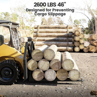 Garvee 2600 LBS Heavy Duty Pallet Forks Q235 Steel, Trailer Hitch Ball, Solid Welds, ATV & Tractor Compatible, Farm & Warehouse Use