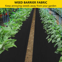 6ft x300ft Weed Barrier Landscape Fabric, Premium Non-Woven 1.8oz Ground Cover Weed Block Gardening Mat, Easy Setup & Superior Weed Control, for Erosion Control, Weed Block, Ground Cover