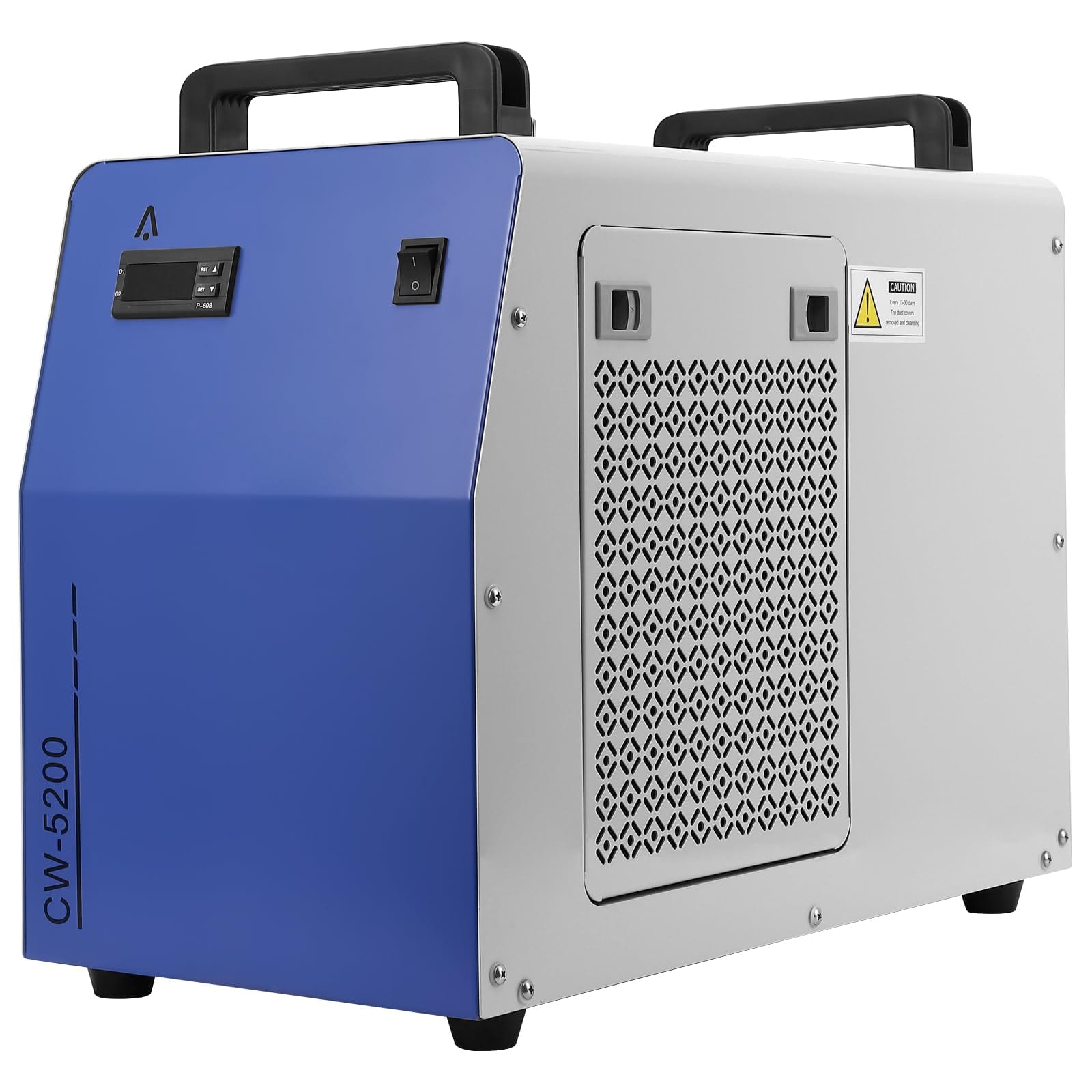 GARVEE 6L Industrial Water Chiller 0.9hp 2.6gpm CW-5200 Water Cooling System Water Cooler