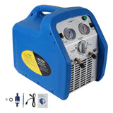 Garvee 110-120V Ac 60Hz 3/4 Horsepower Single Cylinder Portable Refrigerant Recovery Machine,Blue - Blue
