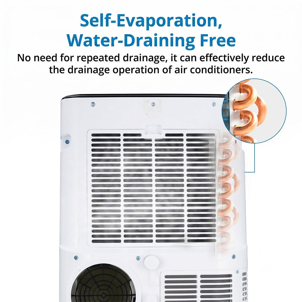 Garvee Portable Air Conditioner 14000 BTU, Cools 750 Sq Ft, 3-in-1 AC with Fan Dehumidifier, Remote, Window Kit, Fast Cooling for Home Office