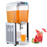 GARVEE 18L (4.8 Gallon) Commercial Juice Dispenser, 1 Tank 180W, Stainless Steel Beverage Dispenser for Lemonade, Party, Restaurant - Silver