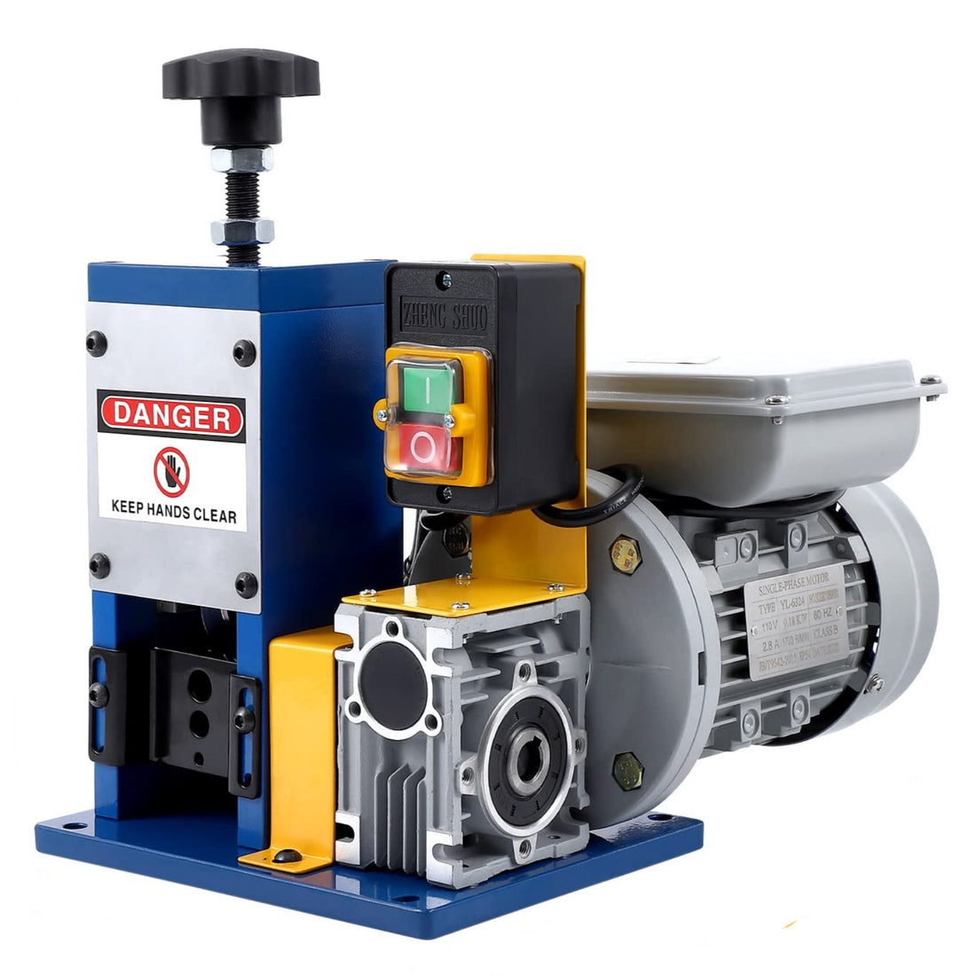 Garvee Electric Wire Stripping Machine for Scrap Cable Copper Recycling, 0.06-0.98 Inch High Precision Wire Stripper Tool, Automatic Wire Stripper for 7/0-15 AWG