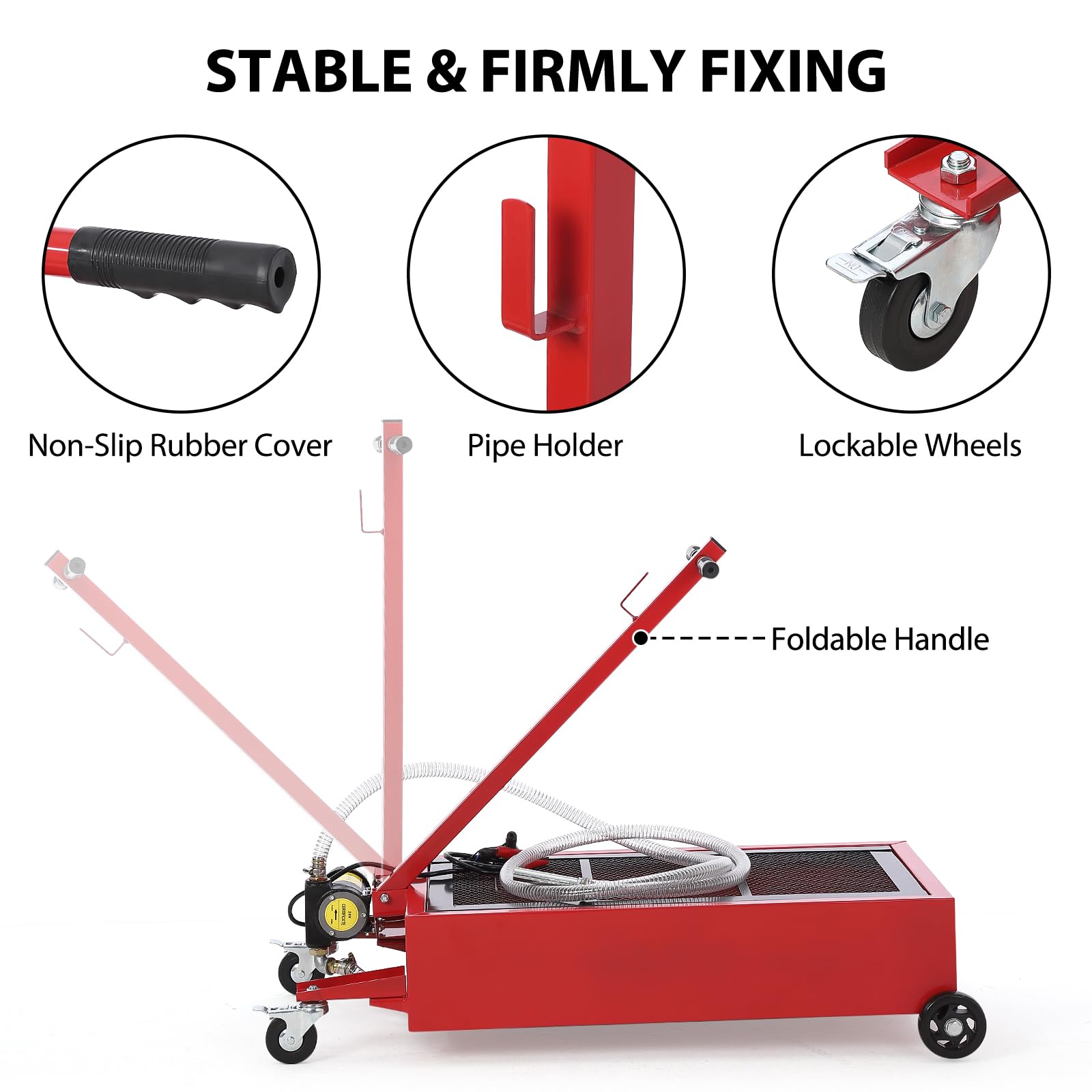 20 Gallon Low Profile Drain Pan Garvee 20 Gallon With 12V Electric Pump ...