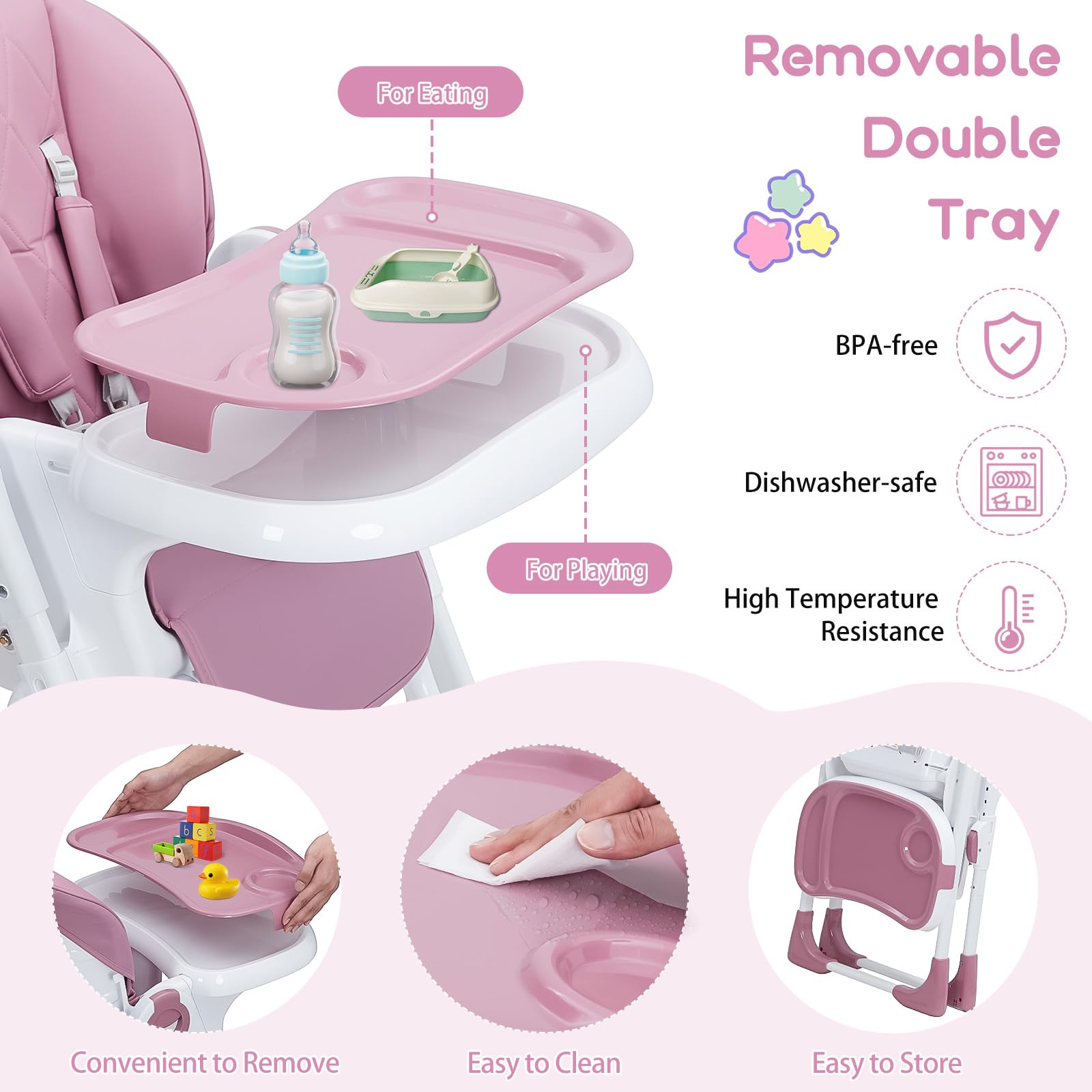 thumbnail image 2 of Multifunctional Infant HighChair For Babies & Toddlers 2 of 13