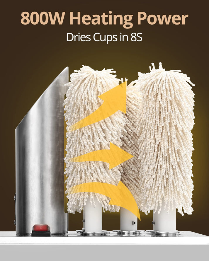 GARVEE Wine Glass Polisher Front View