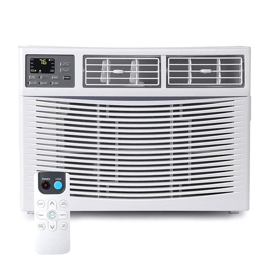 Garvee 10000 BTU Window Air Conditione , Window ac Air Units U Shaped Cools Up to 450 sq. ft., Open Window Flexibility, 6 Modes, Sleep Mode, Ultra Quiet, Energy Efficient, Window AC for Home