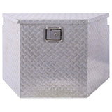 Garvee Aluminum Tool Box Storage Organizer with Lock Keys Large Capacity Heavy-Duty for Pick Up Truck RV Silver