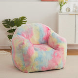 Garvee Bean Bag Chair, 41" D x 51" W x 33" H Oversized Bean Bag for Adults Kids, Foam Filled Beanbag Chair Sofa Faux Fur Lazy Sofa for Gaming Reading in Living Room Dorm, Pink - pink