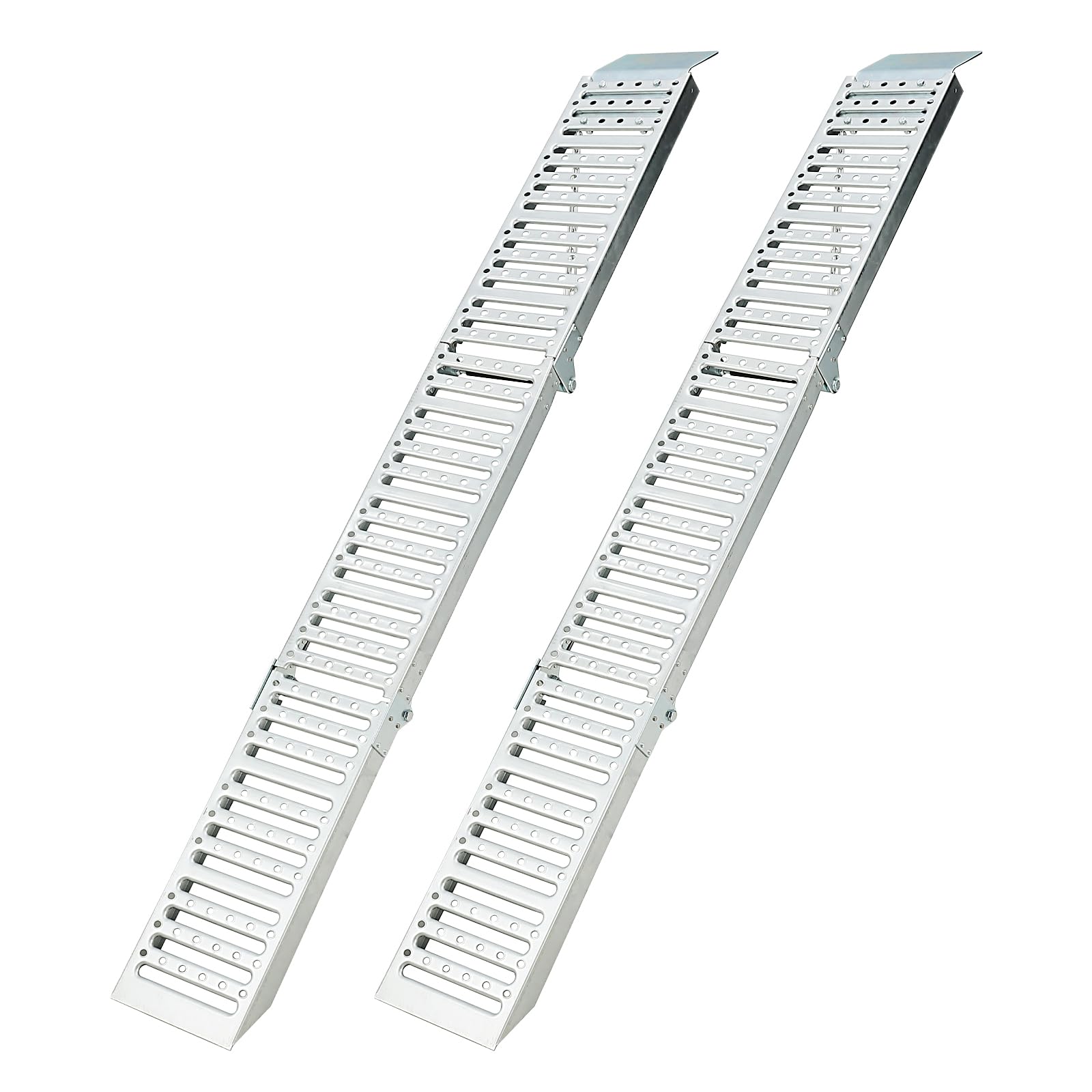 1000Lbs Tri-Fold Loading Ramps,Heavy Duty Steel Folding Trailers Ramps