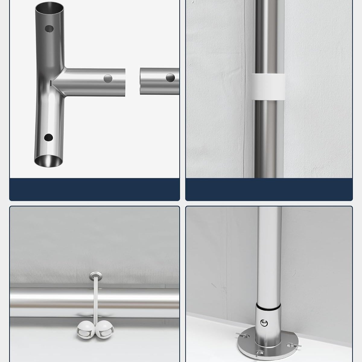 Garvee 13'x20' Heavy Duty Carport, Car Canopy with Removable Sidewalls & Doors, Extra Large Garage for Car, Truck, SUV, White