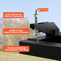 GARVEE 42" Clamp-On Debris Forks - 2500LB Capacity, 5-Tine Steel Design for Tractors & Skid Steers (Durable, Easy Install, Farm/Construction)