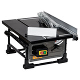 Garvee 8-inch Table Saw,Electric Cutting Machine 3576RPM Cutting Speed, 24T Blade, Adjustable Cuts, Efficient Dust Collection, Portable for DIY Woodworking - Grey