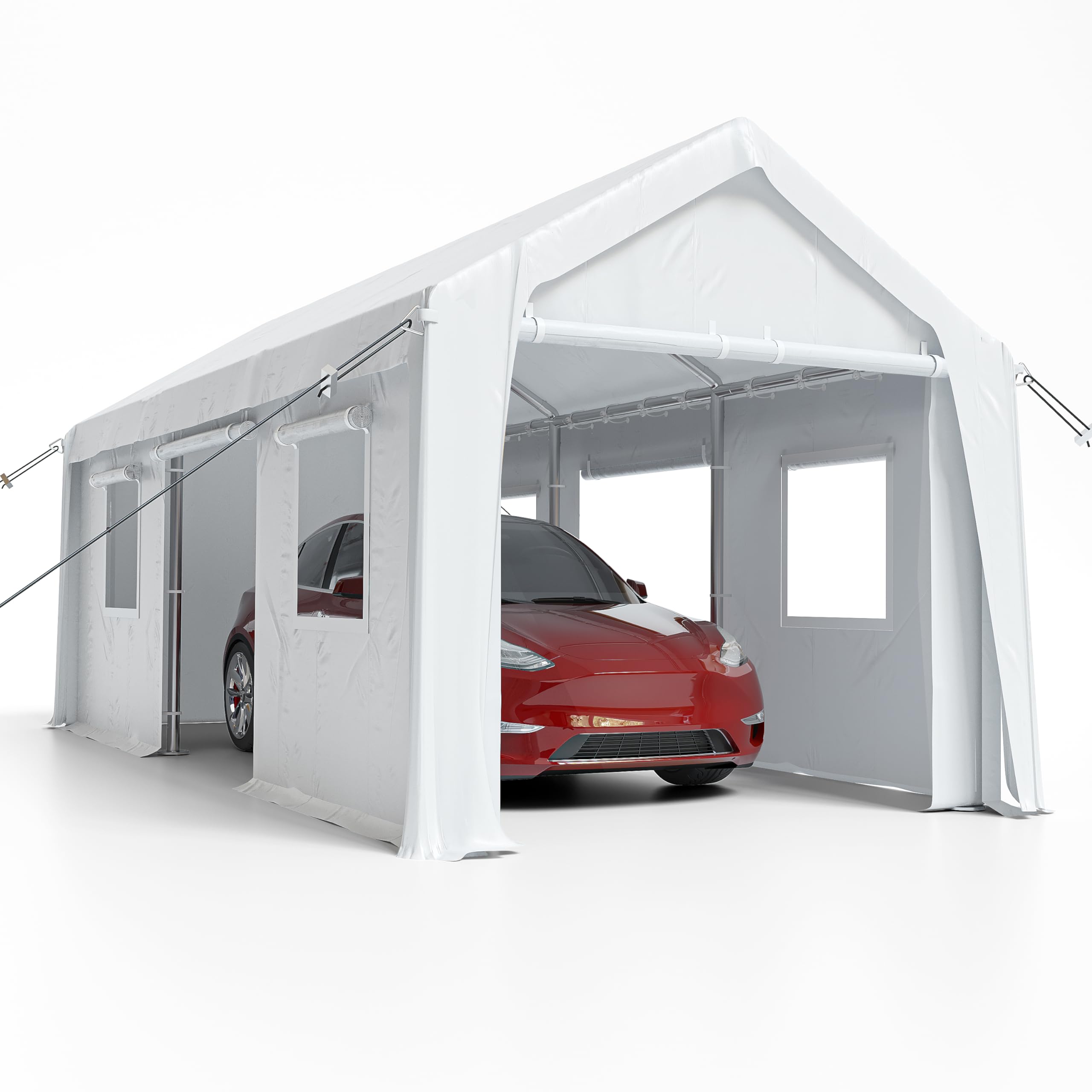 GARVEE 10'x20' Portable Car Canopy - Versatile & Durable