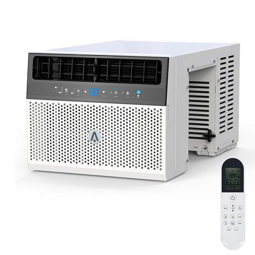 Garvee 6000 BTU Window Air Conditioner U-Shaped With RC, High-Efficiency Cooling Small Window Air Conditioner with Remote Control and Washable Filter, Quiet Operation, Cooling Up to 250 Sq Ft, 115V/60Hz
