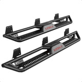 Garvee Running Boards Compatible with 2019-2024 Dodge Ram 1500 Crew Cab(Excl.2019-2023 Classic),Steel Rock Two Stairs Sliers for 2019 2020 2021 2022 2023 2024 Ram 1500 New Body Supercrew Cab