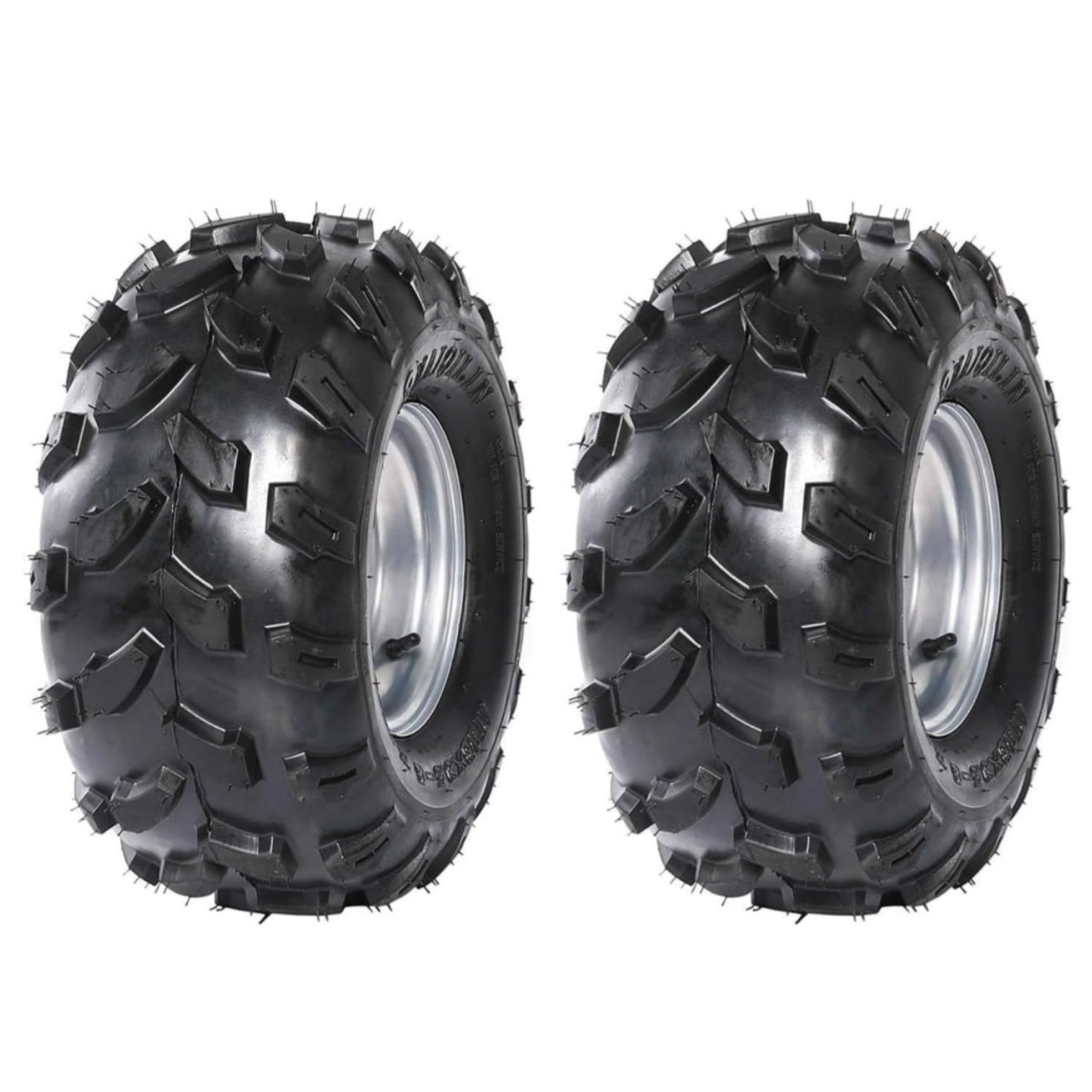 Garvee 19x7-8 ATV Tires, 4PR All Terrain Tubeless, Pack of 2, for ATV UTV Trail Sand Mud Off-Road