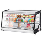 Garvee 8.2 Cu.Ft./230L Cake Display, LED, Double Glass, 110v - Black