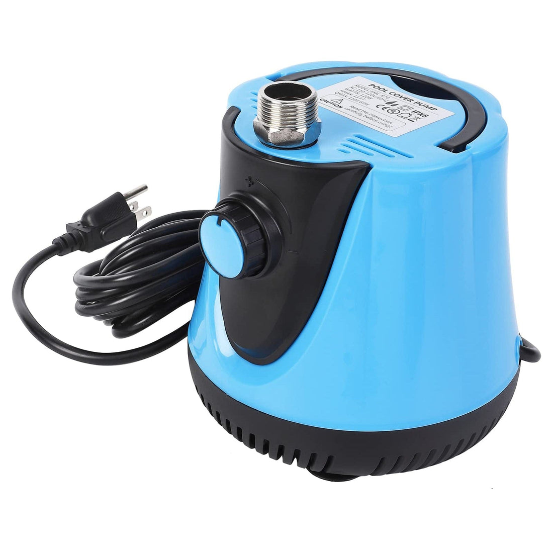 Submersible Water Pump 1250 GPH 120W Pool Cover Pump Above Ground Water Pump