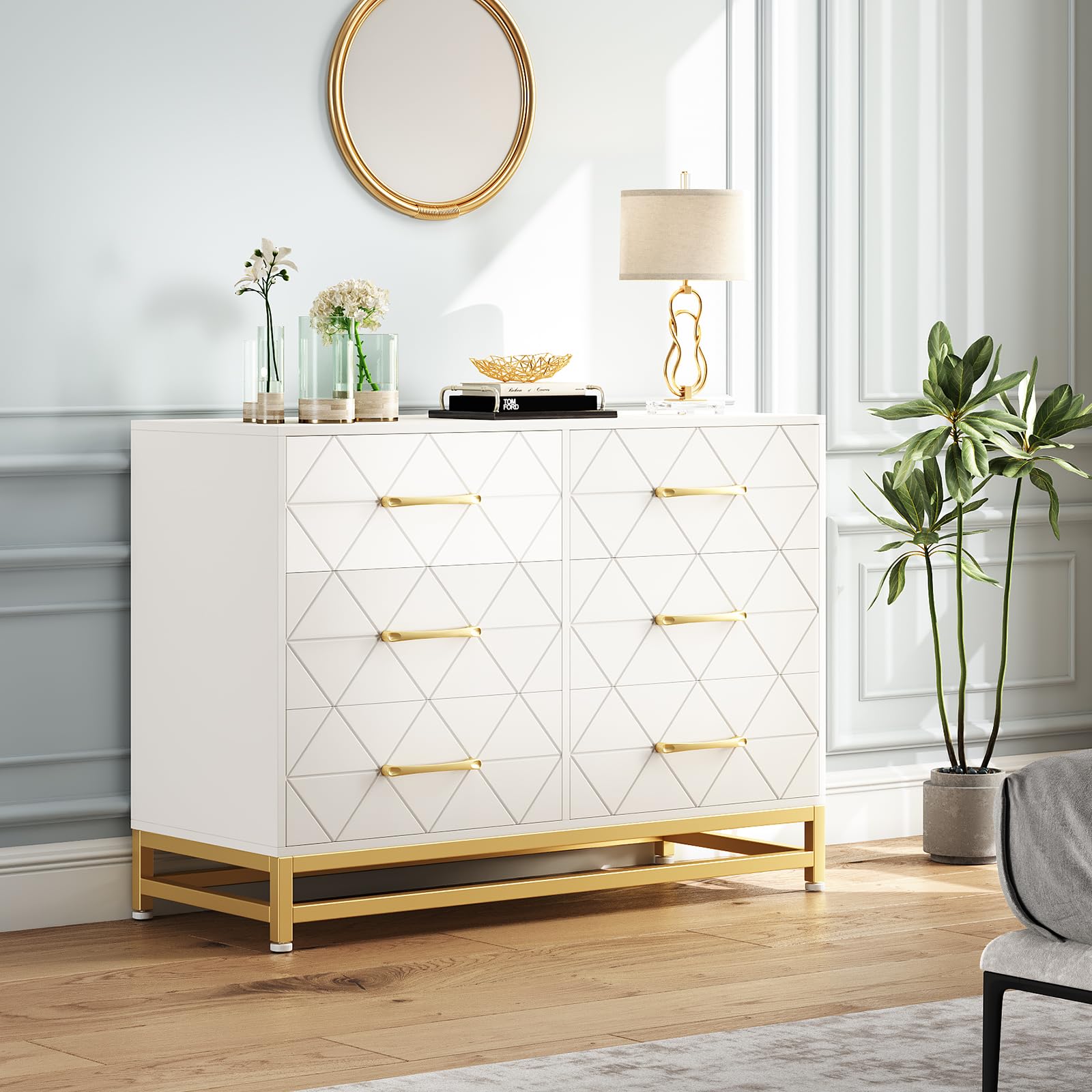 GARVEE 6-Drawer Dresser - Versatile Storage Solution for Any Room GARVEE 6-Drawer Dresser - Versatile Storage Solution for Any Room