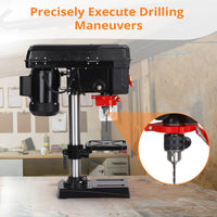2.5Amp 8 Inch Benchtop Drill Press for Wood, Tilting Table