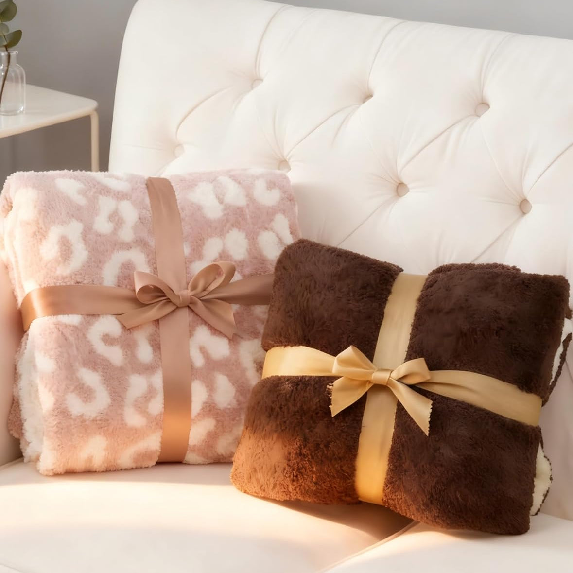 Garvee Heated Blanket Queen Size, Electric Blanket Dual Control Soft Double Sherpa with 4 Heating Levels & 10H Auto Off, Over-Heat Protection, Machine Washable, ETL Certification, Brown 84"x90"