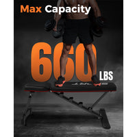 Garvee Smith Machines Home Gym with Bench, Squat Rack, Dual LAT Pull-Down Systems & Cable Crossover for Full-Body Workouts, Adjustable, Black