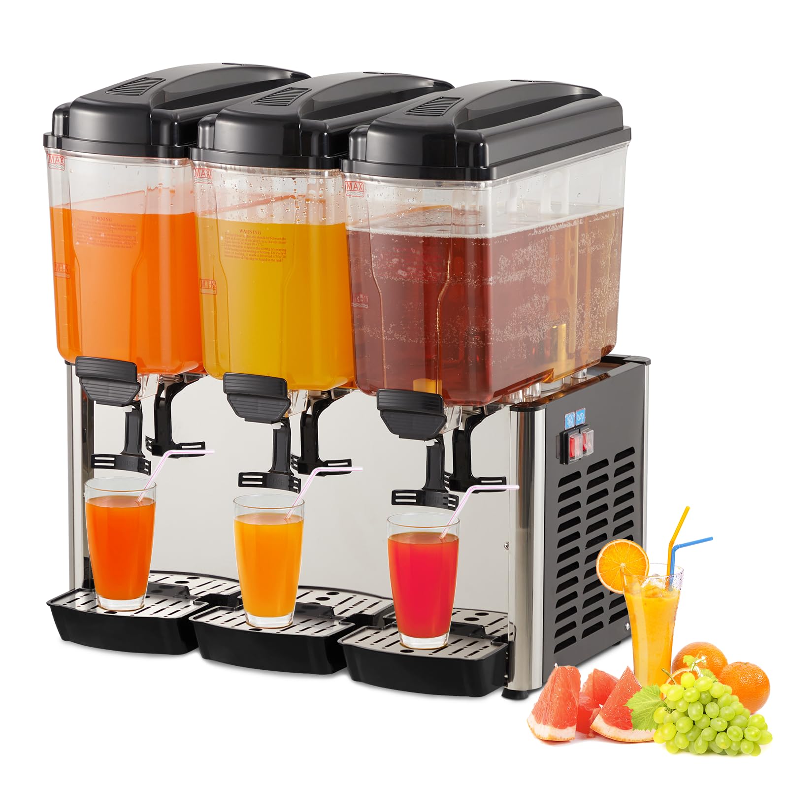 GARVEE 350W Stainless Steel 54L Cold Beverage Machine for Commercial Use