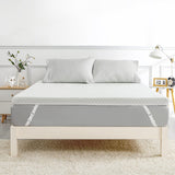 Garvee RV Short Queen Mattress Topper, Garvee Memory Foam Mattress Topper with Zippered Bamboo Cover, Cloud-Like Soft Bed Topper 3-Inch - White -3RV