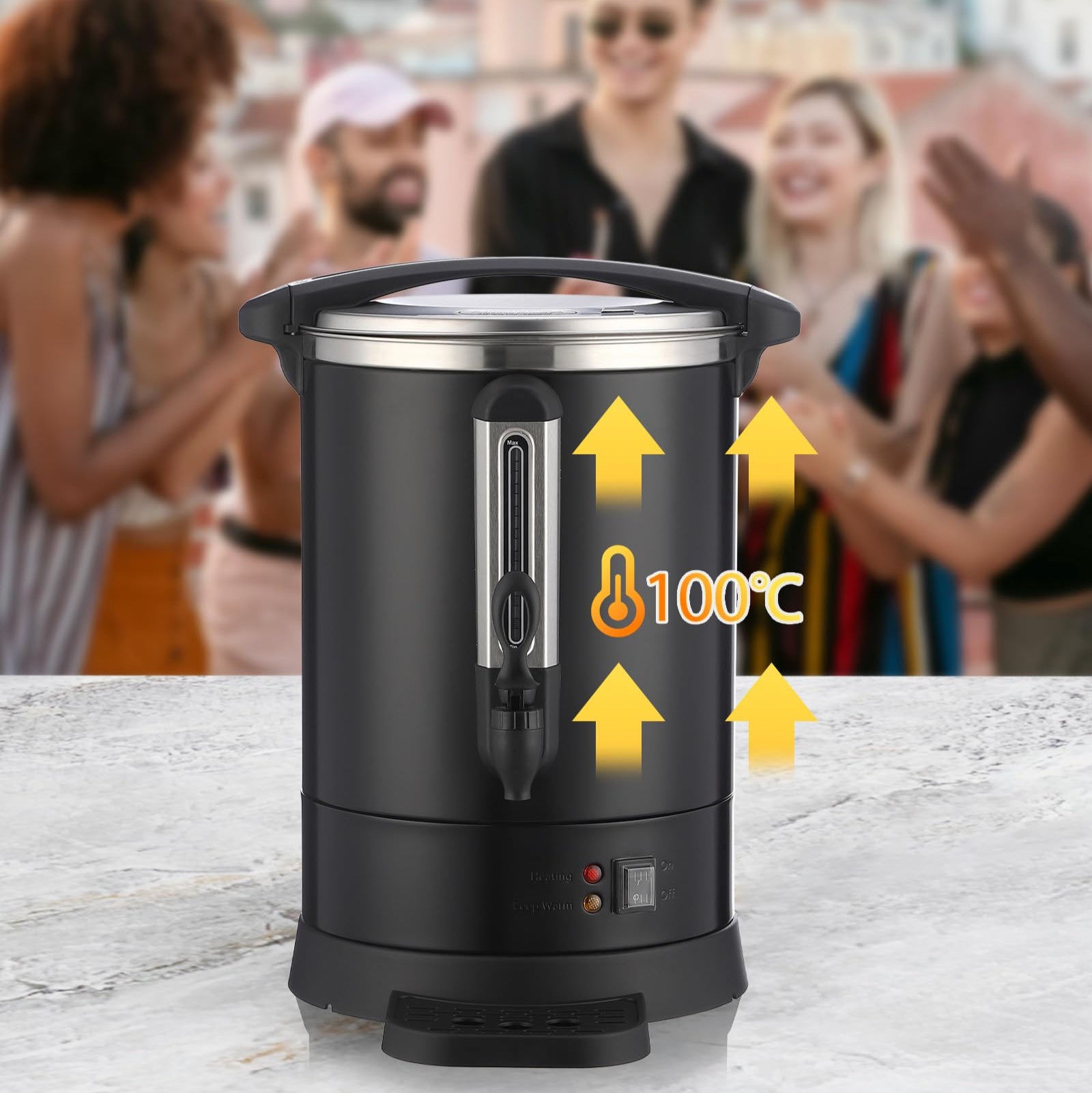 GARVEE 12L Coffee Pot - Perfect for Indoor and Outdoor Events