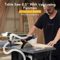 8.5 inch 2000W Table Saw, 5000RPM Electric Cutting Machine