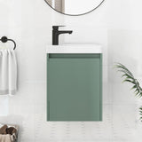 Garvee iKUN-B0CQYKZ85P Bathroom Vanity Cabinet Green One Size Stylish Durable Storage Solution