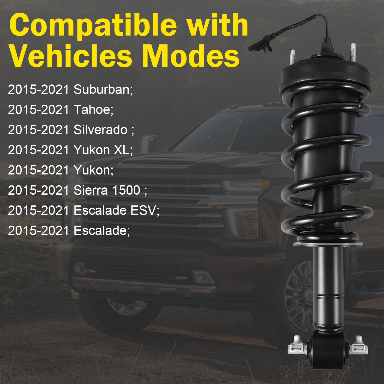 2015-2021 Silverado/Sierra/Escalade Front Shock Strut Sensor