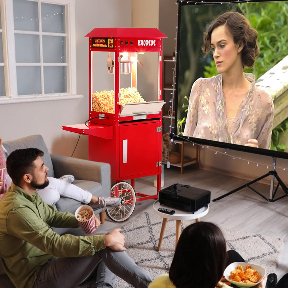 Homelux Popcornmachne 450W - Met suker functe - Snelle en vetvrje Homelux Popcornmachne 450W - Met suker functe - Snelle en vetvrje