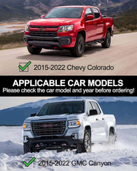 Running Boards for 2015-2024 Chevy Colorado/GMC Canyon Crew Cab