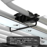 Garvee 64"x39"x6"  Universal Roof Rack Basket - 200 lbs Capacity Rooftop Cargo Carrier with 21 Cubic Feet Waterproof Luggage Bag (52"x39") for SUVs, Trucks, and Vehicles