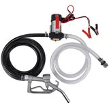 Garvee 10GPM Manual Fuel Transfer Pump Kit 12V DC Self-Priming - Natural