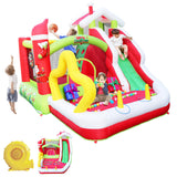 Garvee Inflatable Bounce House Christmas Jumping Castle Outdoor Indoor Playground Multicolor