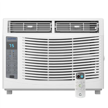 Garvee 6000btu Window Air Conditioner Units, Fast Cooling 250 Sq.ft. 115V Air Conditioner Window Unit with Remote Controlled, App Controlled, 50db Low Noise,Small Ac Unit for Room Quick Installation