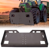 Garvee Universal 1/4" Thick Skid Steer Mount, 3000LBS Capacity