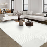 Garvee Washable Rugs 10x13 Contemporary Geometric Office Rug Large Area Rugs for Living Room Modern Nursery Neutral Area Rug for Bedroom Boho Farmhouse Floor Cover Beige - Beige