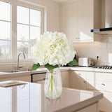 Garvee Artificial Flower Hydrangea Decorative Faux Flowers for Home and Events, Realistic Design, Multi-Color