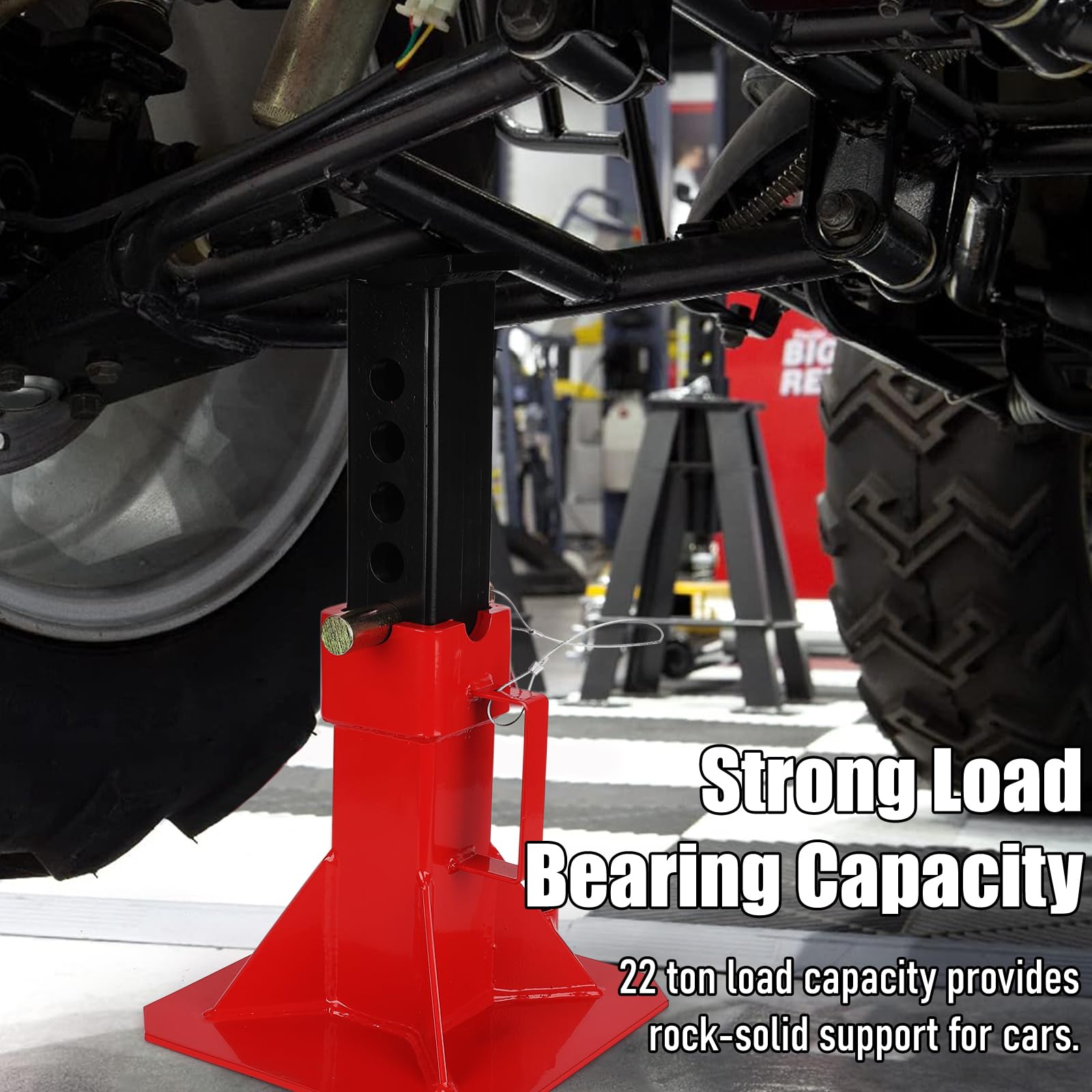 Stark USA 22-Ton Jack Stands – Heavy Duty Pair For Trucks, SUVs, RVs & Trailers 5 thumbnail image