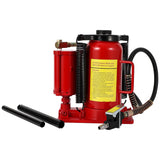 Garvee 20T Air Hydraulic Bottle Jack, Pneumatic Hydraulic All Welded, Heavy Duty Car Pickup Truck RV Lift, 40000 LBS, Red