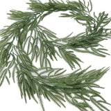 Garvee 7Ft Christmas Pine Garland,Realistic Winter Greenery Pine Garland,Artificial Pine Greenery Garland for Christmas Table Fireplace Wall Home Decoration - 63# Pine Needle Garland