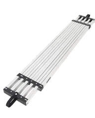 Garvee Aluminum Telescoping Work Plank 6-9FT Adjustable Anti-Slip Surface Scaffold Ladder Accessory - 