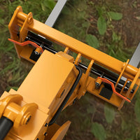 Garvee Universal Skid Steer Quick Attach Conversion Attach Adapter, Weld on Quick Attachment Plate, A Pair Skid Steer Quick Tach Attach Conversion Adapter Bobtach Box Plate Weld On QTK